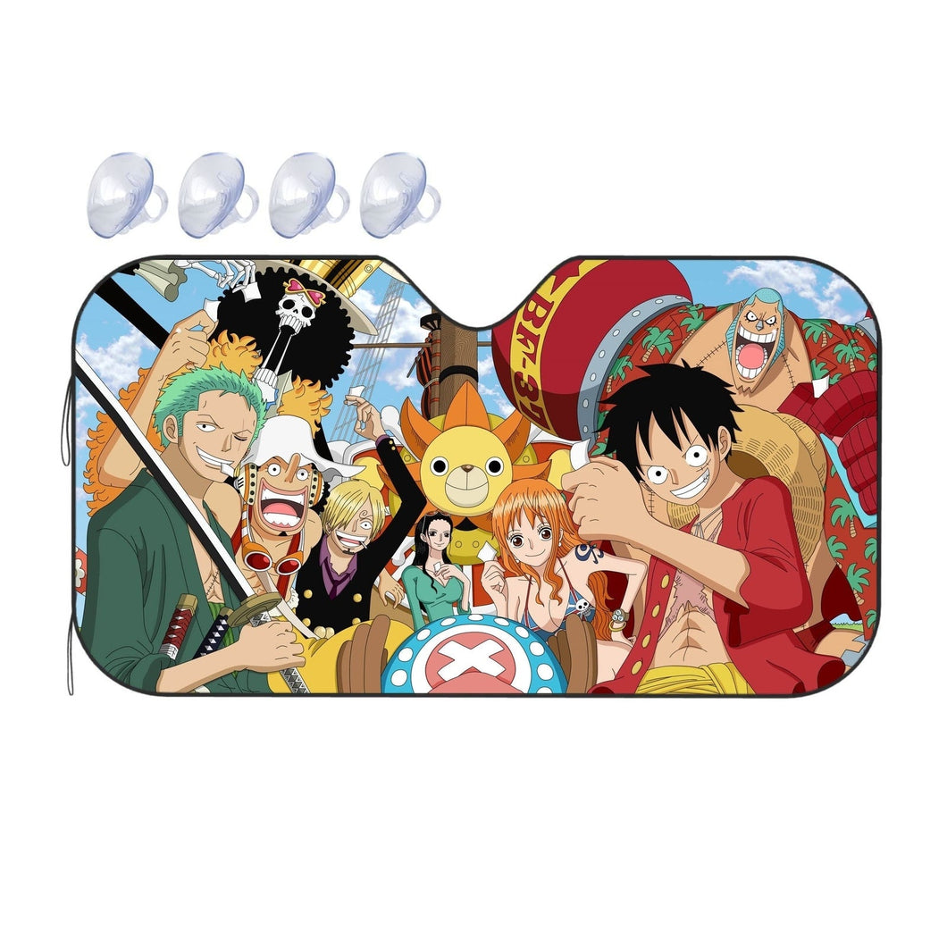 Luffy's crew  Car Sunshade