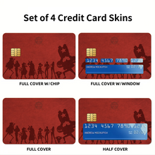 Load image into Gallery viewer, Luffy&#39;s crew  Credit Card Skins (4-in-1 Pack)
