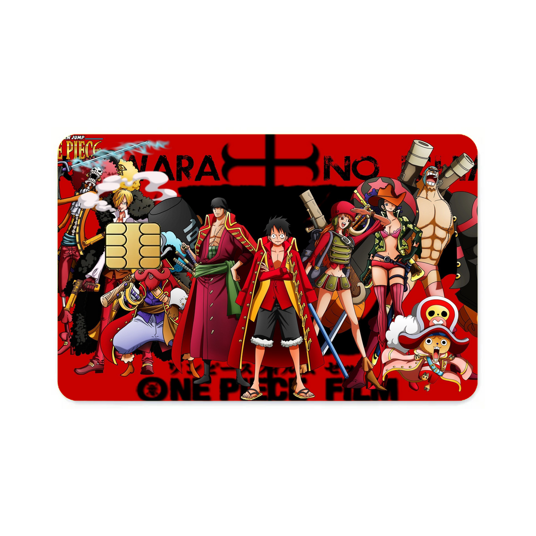Luffy's crew Credit Card Skins (4-in-1 Pack)