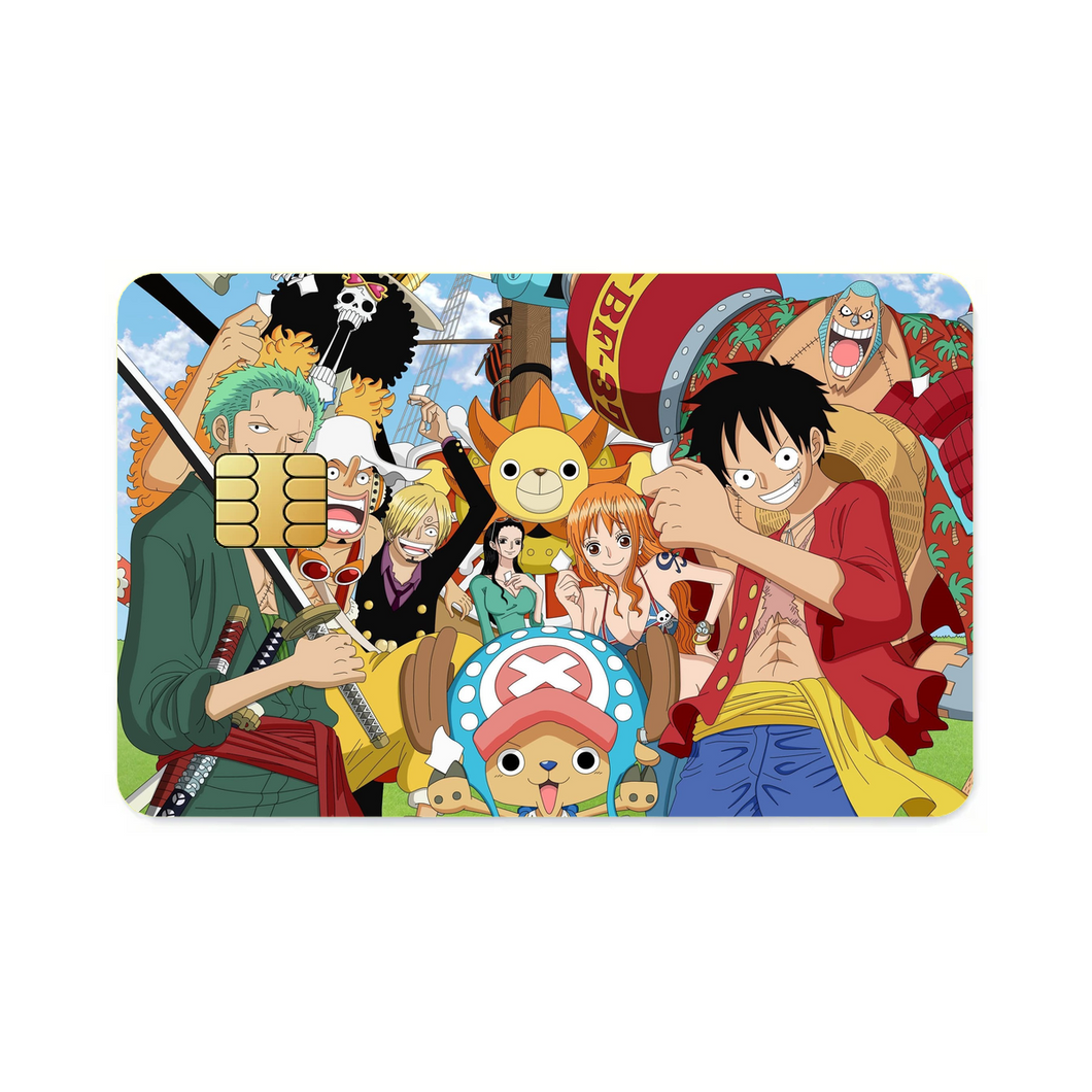 Luffy's crew  Credit Card Skins (4-in-1 Pack)