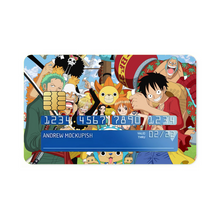 Load image into Gallery viewer, Luffy&#39;s crew  Credit Card Skins (4-in-1 Pack)
