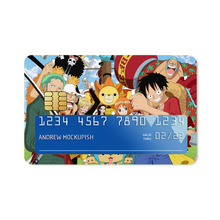 Load image into Gallery viewer, Luffy&#39;s crew  Credit Card Skins (4-in-1 Pack)
