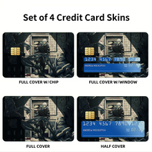 Load image into Gallery viewer, Mahito  Credit Card Skins (4-in-1 Pack)
