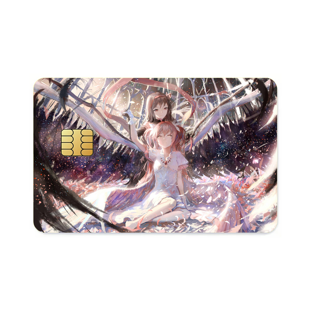 Mahou Shoujo Madoka Magica Group  Credit Card Skins (4-in-1 Pack)
