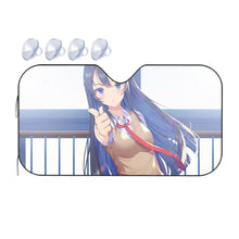 Load image into Gallery viewer, Mai Sakurajima  Car Sunshade
