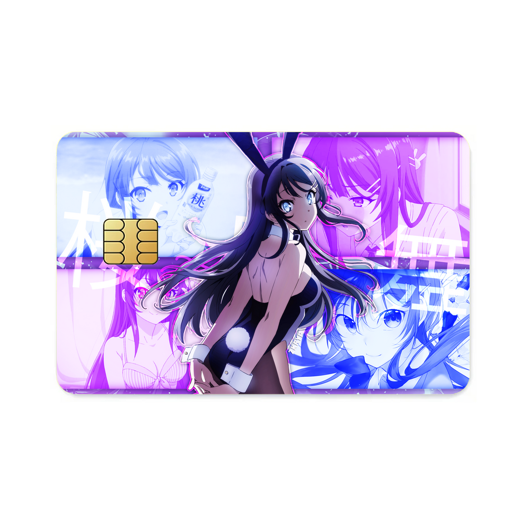 Mai Sakurajima - Seishun Buta Yarou wa Bunny Girl Senpai no Yume wo Minai  Credit Card Skins (4-in-1 Pack)