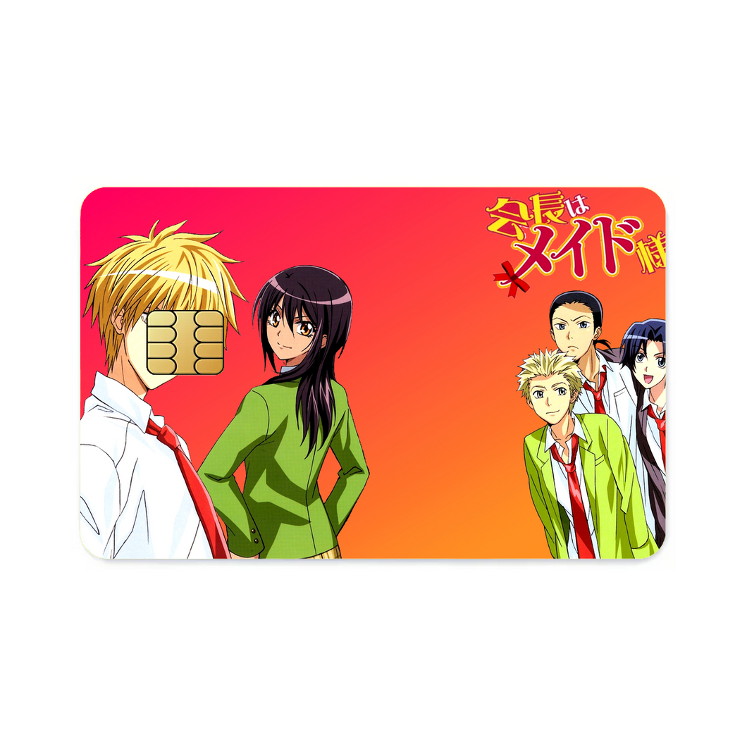 Maid Sama!  Credit Card Skins (4-in-1 Pack)