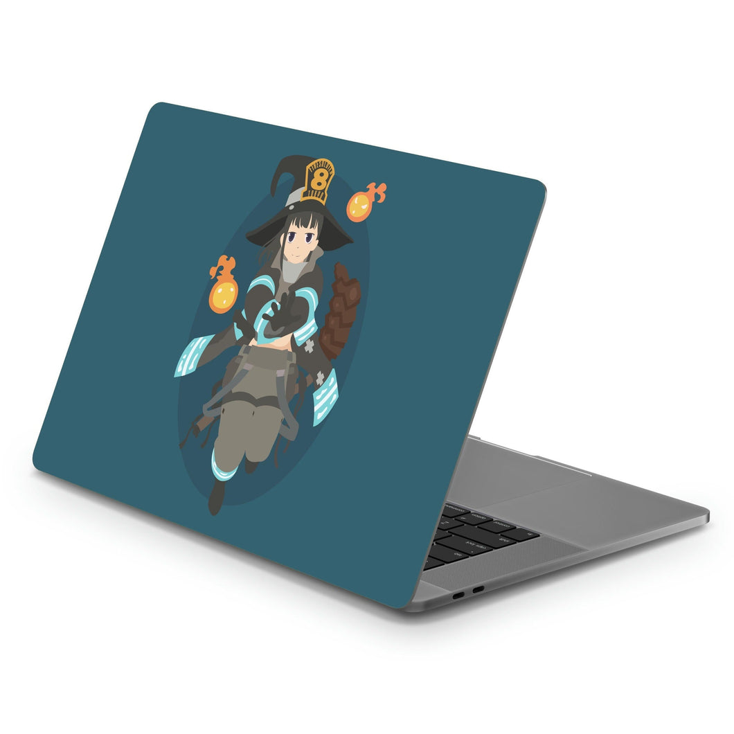 Maki Oze - Fire Force  Macbook Skin