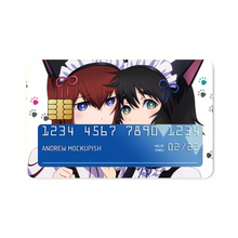 Load image into Gallery viewer, Makise and Mayuri Cosplay  Credit Card Skins (4-in-1 Pack)
