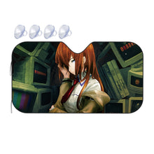Load image into Gallery viewer, Makise Kurisu  Car Sunshade

