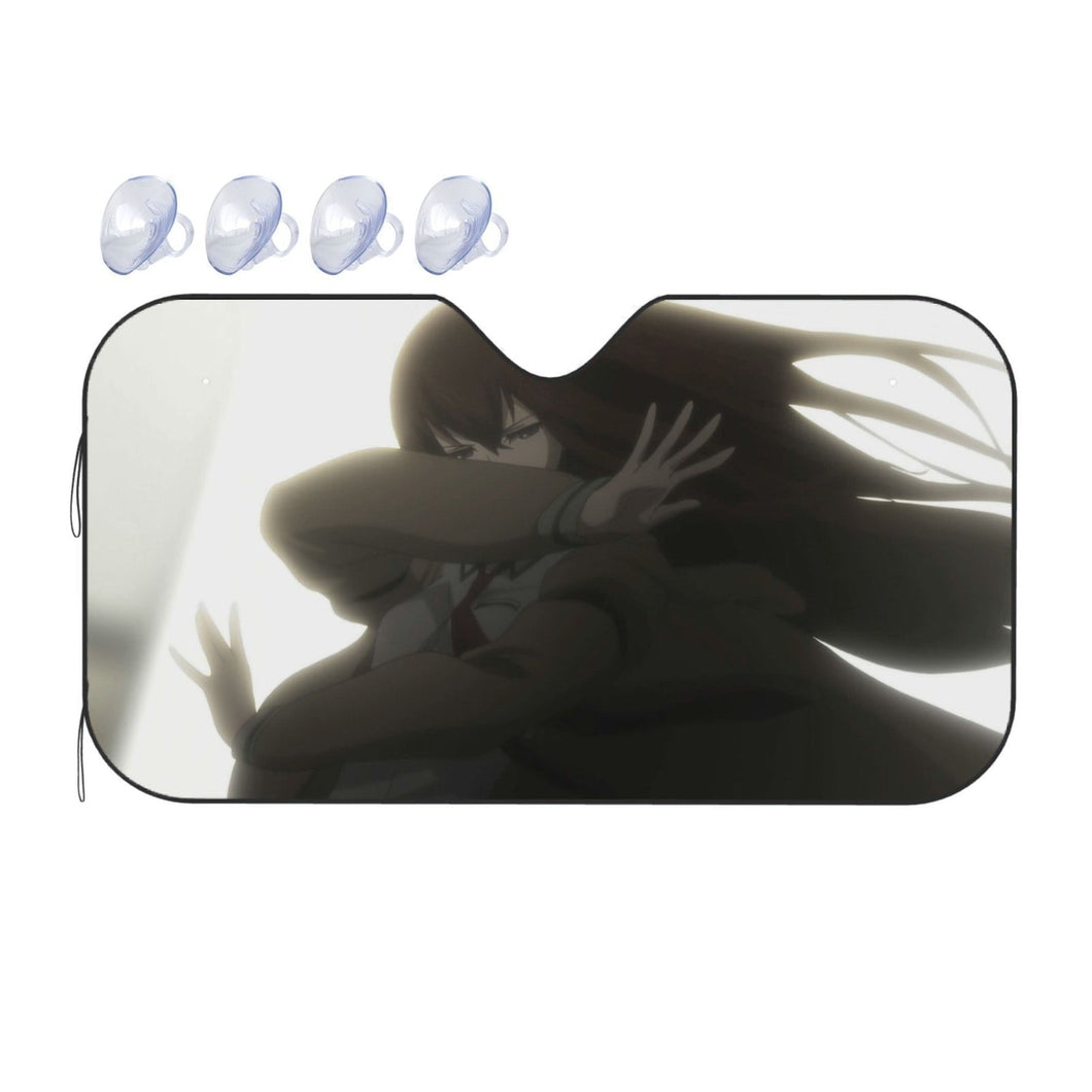Makise Kurisu Car Sunshade