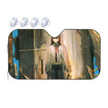 Load image into Gallery viewer, Makise Kurisu Car Sunshade
