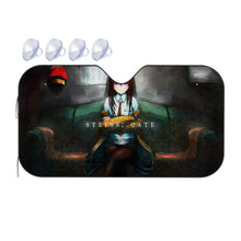 Load image into Gallery viewer, Makise Kurisu  Car Sunshade
