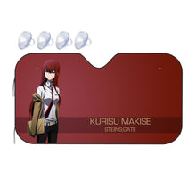 Load image into Gallery viewer, Makise Kurisu  Car Sunshade
