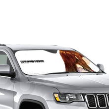 Load image into Gallery viewer, Makise Kurisu  Car Sunshade
