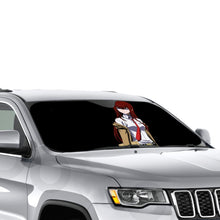 Load image into Gallery viewer, Makise Kurisu Car Sunshade
