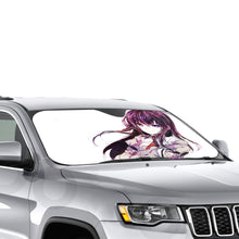 Load image into Gallery viewer, Makise Kurisu  Car Sunshade
