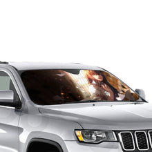 Load image into Gallery viewer, Makise Kurisu  Car Sunshade
