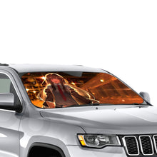Load image into Gallery viewer, Makise Kurisu  Car Sunshade
