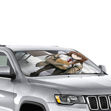 Load image into Gallery viewer, Makise Kurisu  Car Sunshade
