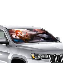 Load image into Gallery viewer, Makise Kurisu  Car Sunshade
