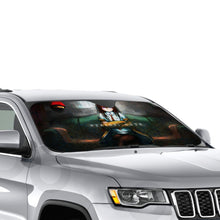 Load image into Gallery viewer, Makise Kurisu  Car Sunshade
