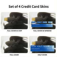 Load image into Gallery viewer, Makise Kurisu Credit Card Skins (4-in-1 Pack)
