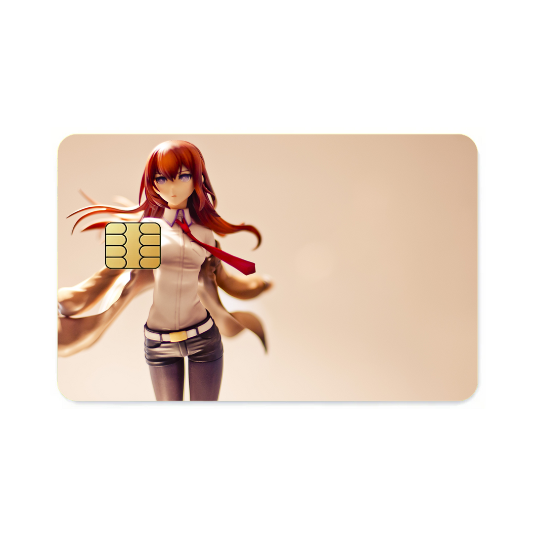 Makise Kurisu  Credit Card Skins (4-in-1 Pack)