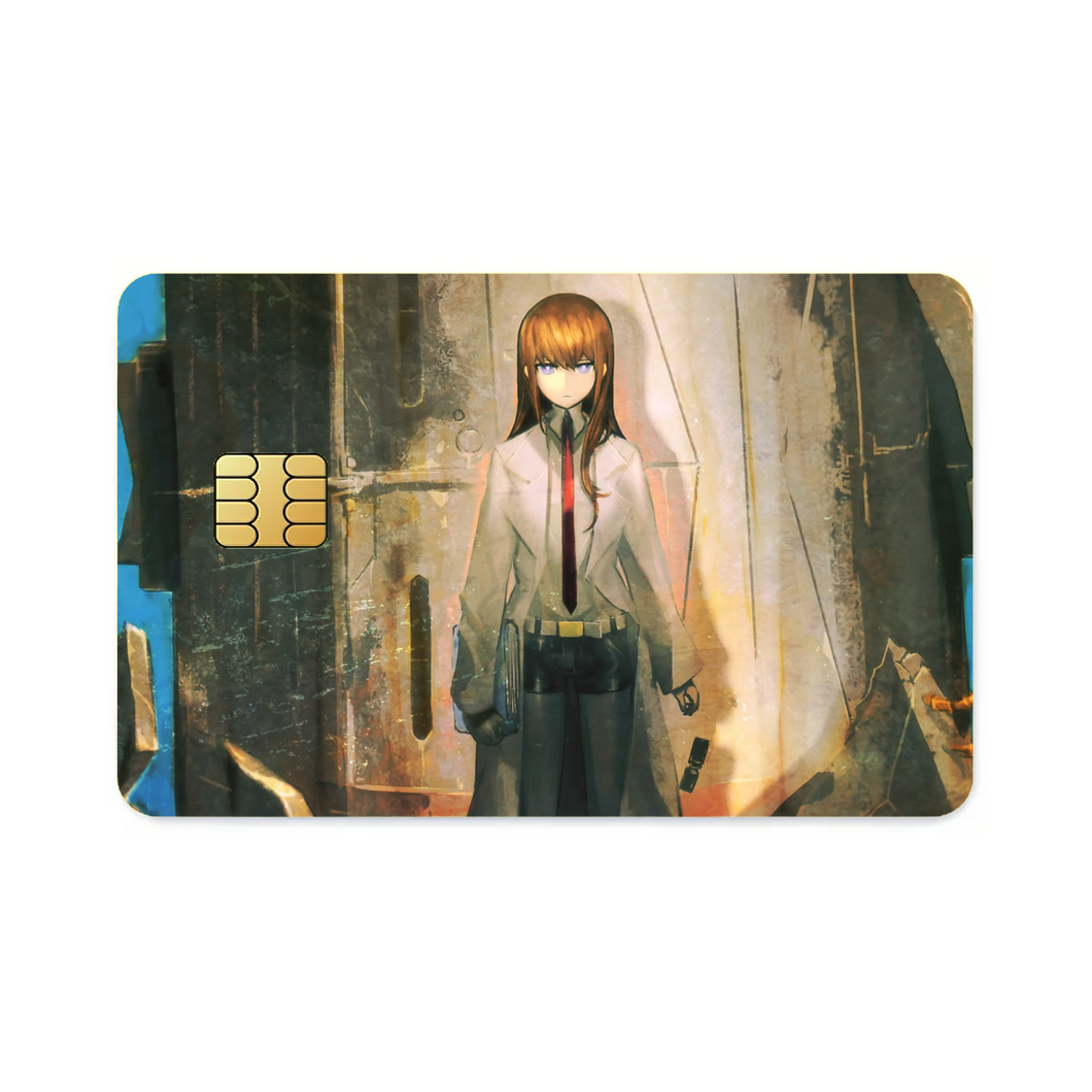 Makise Kurisu Credit Card Skins (4-in-1 Pack)