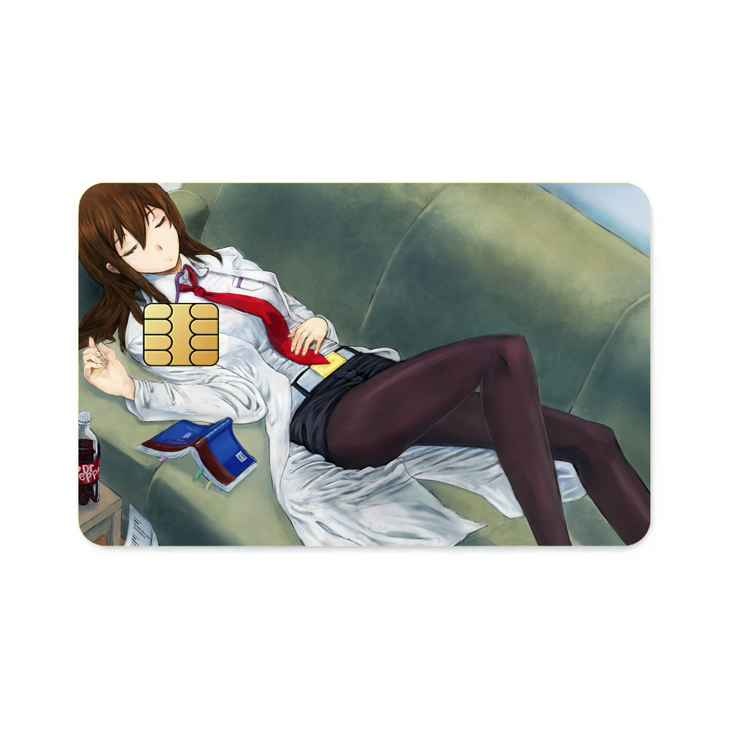 Makise Kurisu Credit Card Skins (4-in-1 Pack)
