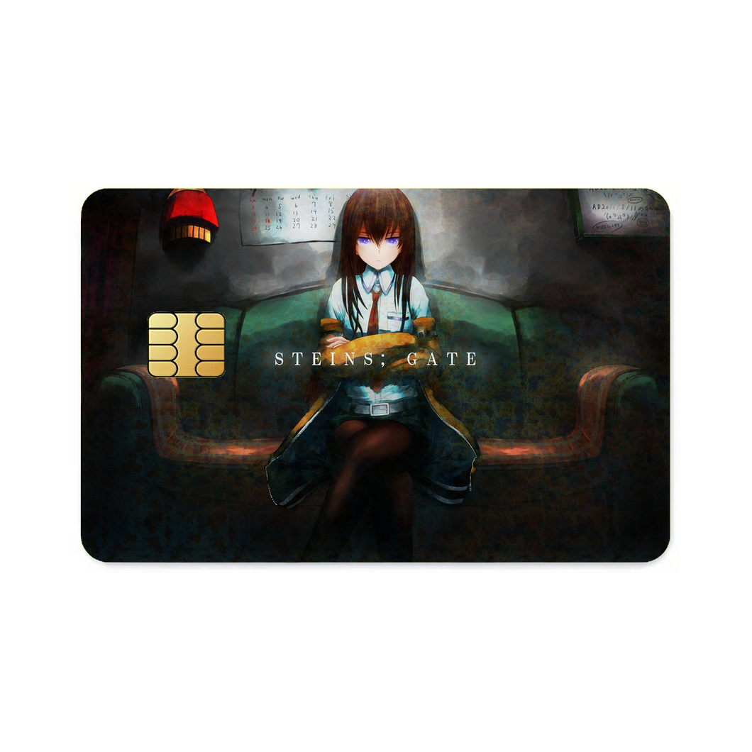 Makise Kurisu  Credit Card Skins (4-in-1 Pack)