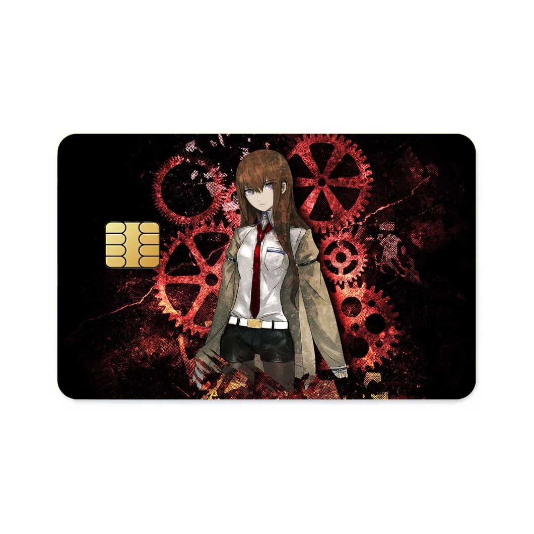 Makise Kurisu  Credit Card Skins (4-in-1 Pack)