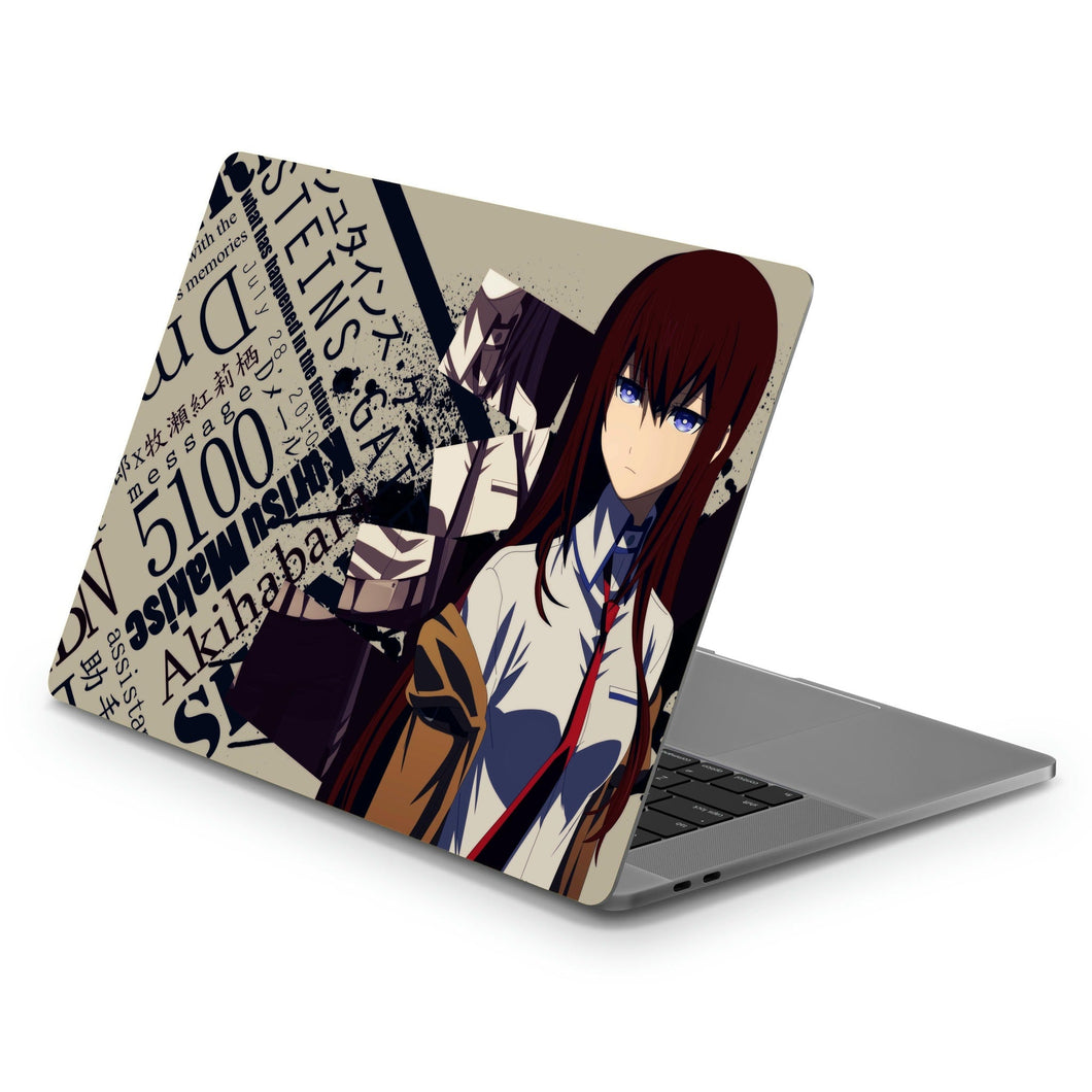 Makise Kurisu Macbook Skin