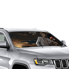 Load image into Gallery viewer, Makise Kurisu &amp; Rintaro Okabe  Car Sunshade
