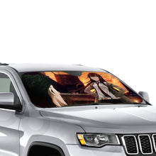 Load image into Gallery viewer, Makise Kurisu &amp; Rintaro Okabe  Car Sunshade

