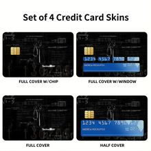 Load image into Gallery viewer, Makise Kurisu &amp; Rintaro Okabe Credit Card Skins (4-in-1 Pack)
