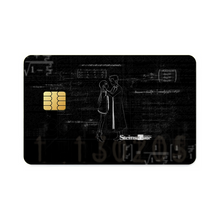 Load image into Gallery viewer, Makise Kurisu &amp; Rintaro Okabe Credit Card Skins (4-in-1 Pack)
