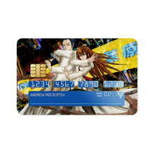 Load image into Gallery viewer, Makise Kurisu &amp; Rintaro Okabe Credit Card Skins (4-in-1 Pack)
