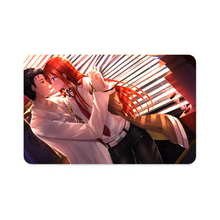 Load image into Gallery viewer, Makise Kurisu &amp; Rintaro Okabe Credit Card Skins (4-in-1 Pack)
