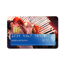 Load image into Gallery viewer, Makise Kurisu &amp; Rintaro Okabe Credit Card Skins (4-in-1 Pack)
