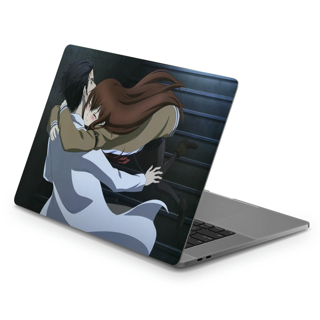 Makise Kurisu & Rintaro Okabe  Macbook Skin