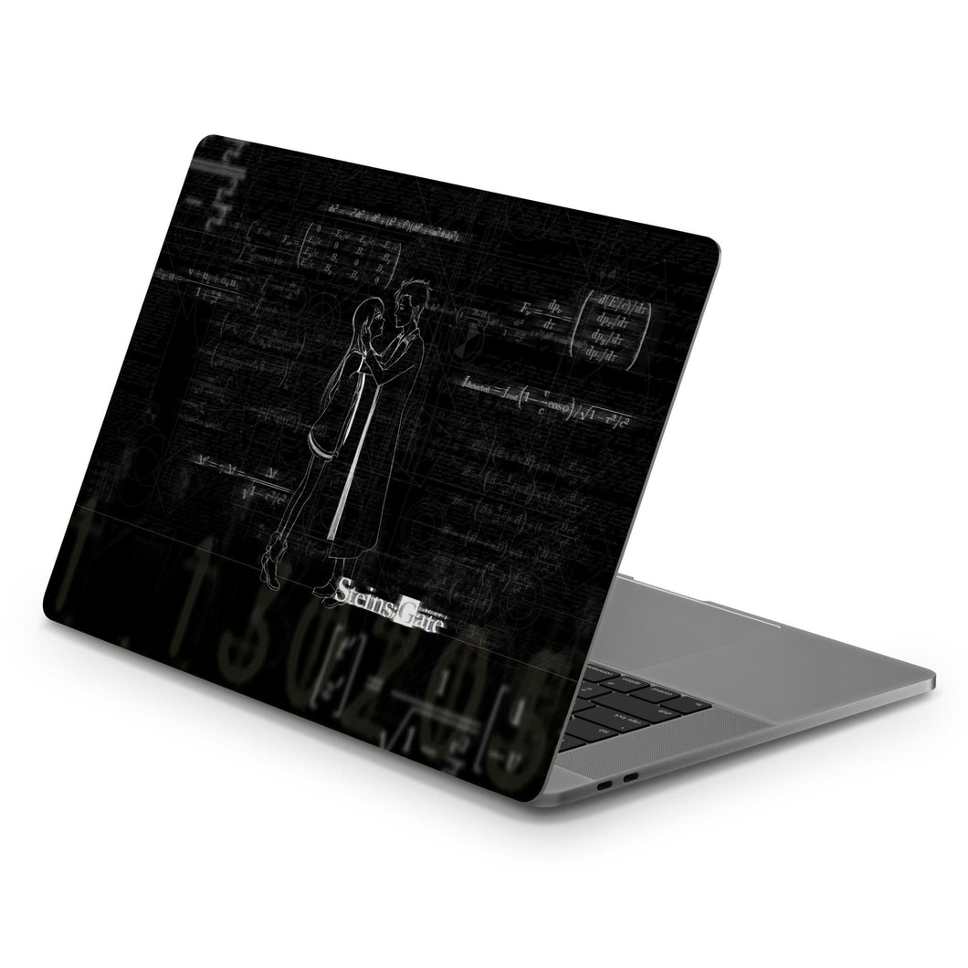 Makise Kurisu & Rintaro Okabe Macbook Skin
