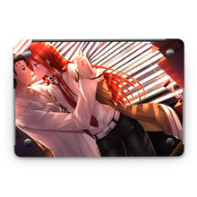 Load image into Gallery viewer, Makise Kurisu &amp; Rintaro Okabe Macbook Skin
