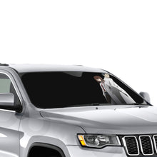 Load image into Gallery viewer, Makise Kurisu &amp; Rintarou Kyouma Car Sunshade
