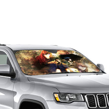 Load image into Gallery viewer, Makise, Kyouma &amp; Mayushi  Car Sunshade
