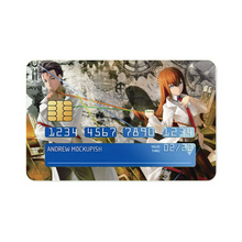 Load image into Gallery viewer, Makise &amp; Kyouma Worldline  Credit Card Skins (4-in-1 Pack)
