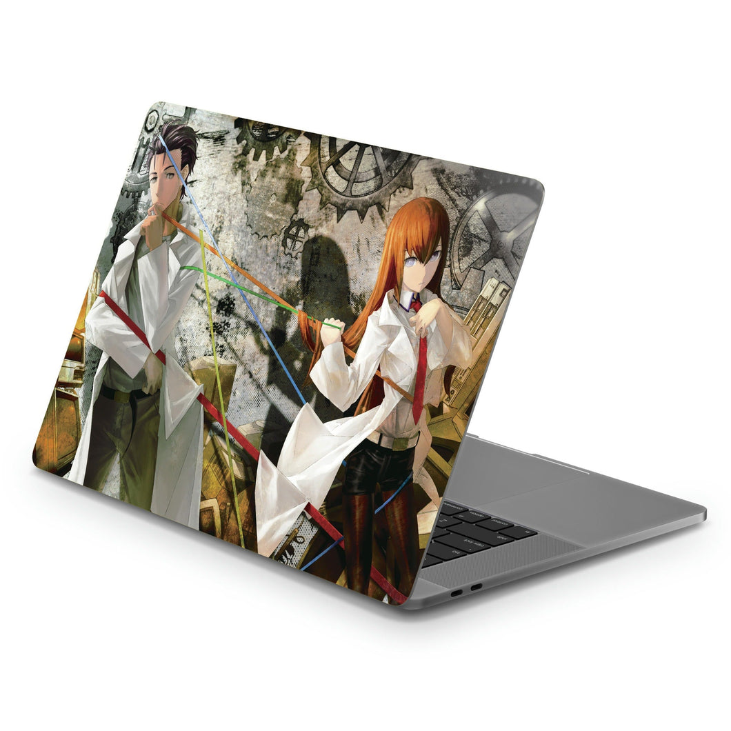 Makise & Kyouma Worldline  Macbook Skin