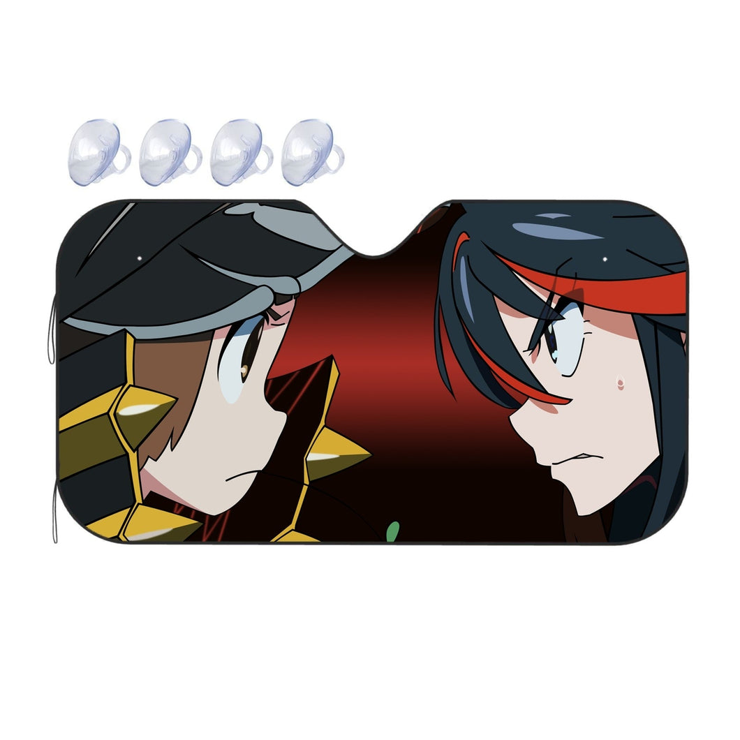 Mako and Ryuko  Car Sunshade
