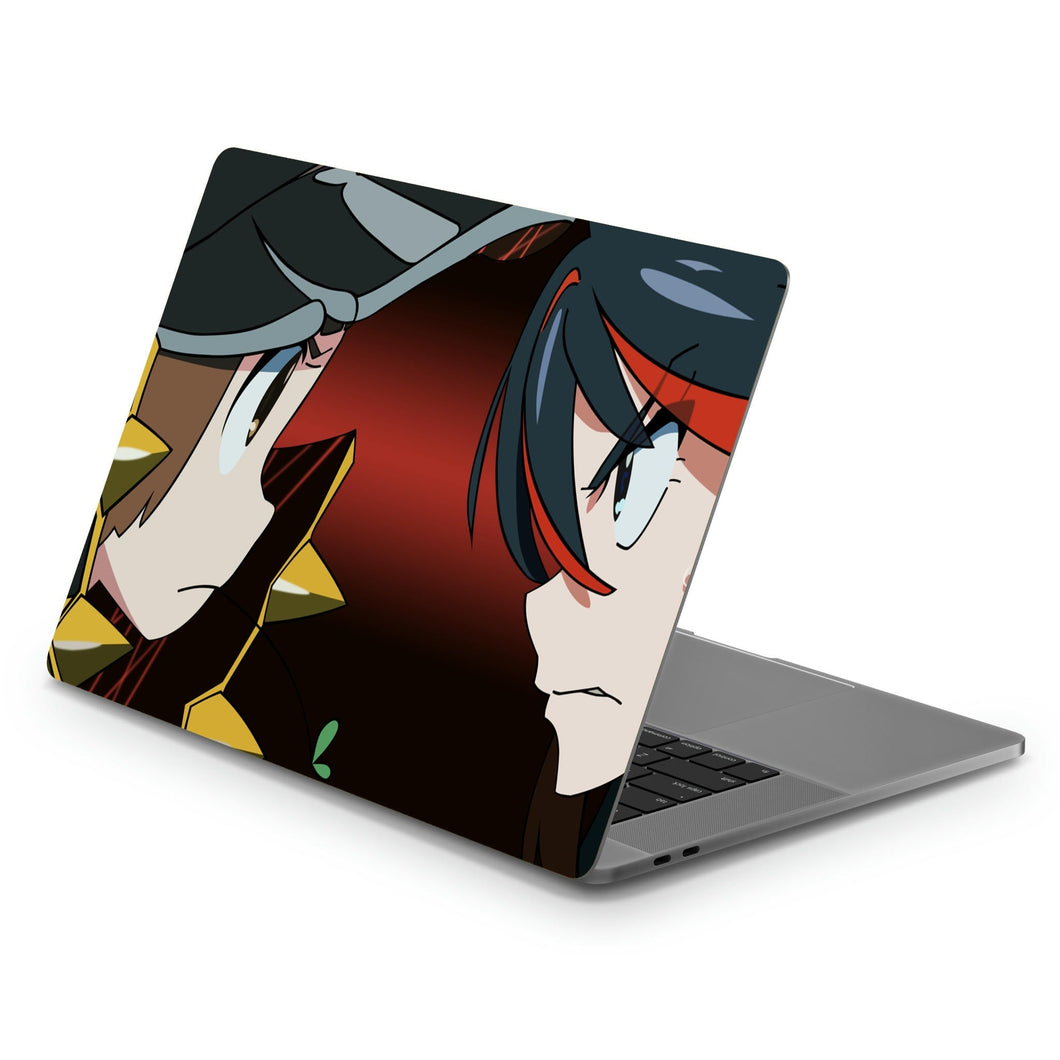 Mako and Ryuko  Macbook Skin