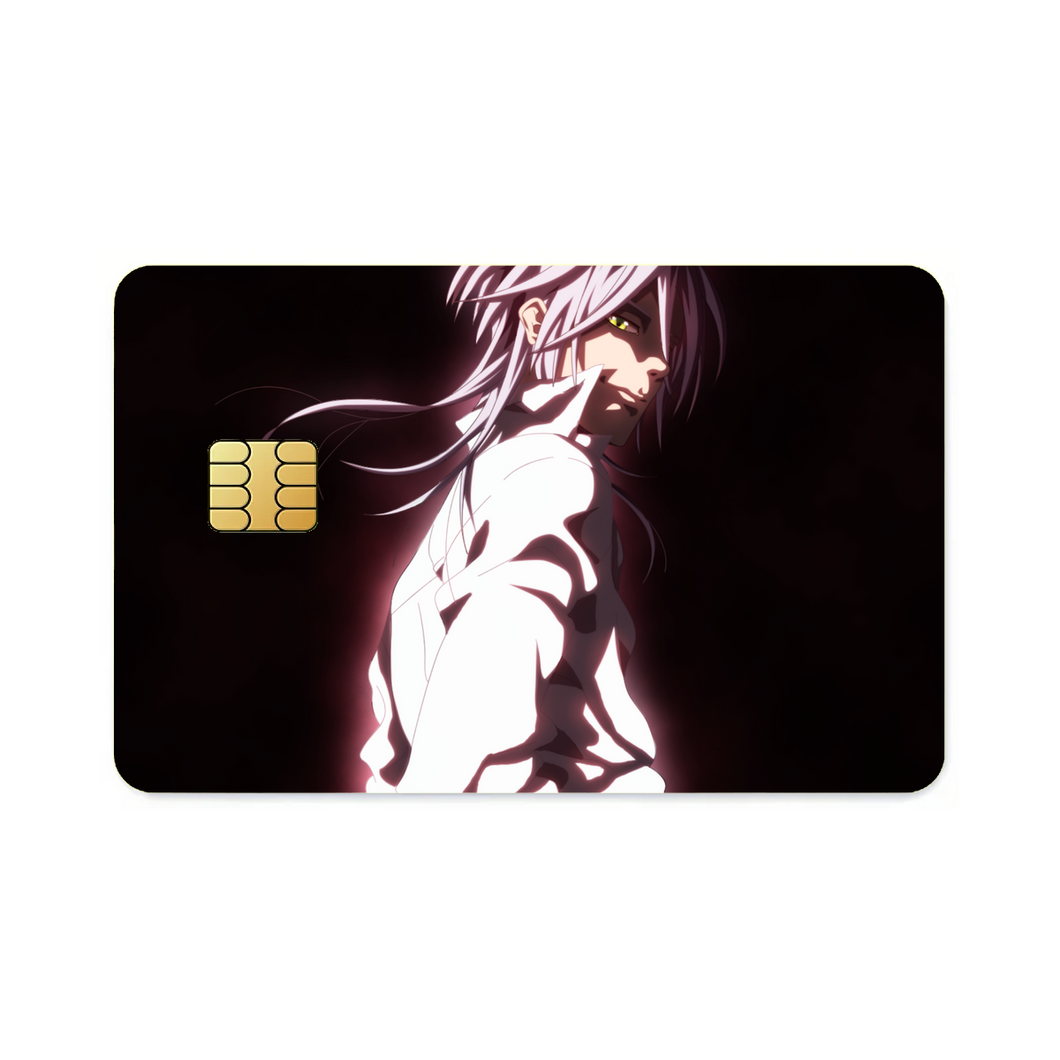 Makshima side view  Credit Card Skins (4-in-1 Pack)